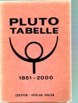 Ebertin R. - Pluto Tabellen 1851-2000