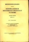 N/A - Mededeelingen van het Nederlandsch Historisch Instituut te Rome, Derde reeks, deel IV