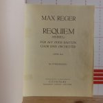 Reger, Max - Max Reger, requiem opus 144b - Klavierauszug