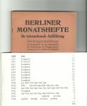 von Wegerer,  Alfred - Berliner Monatshefte