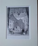  - Church of the Holy Sepuchre, Jerusalem. engraving drawn by Thomas Allom,  engraved by H. Griffith [ca. 1854]