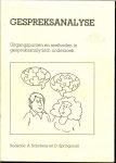 Scholtens A en D.Springorum Redactie - Gespreksanalyse .. Uitgangspunten en methodenin gespreksanalytisch onderzoek