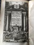  - BIBLIA HEBRAICA accuratissima, notis Hebraicis et lemmatibus - 1667 - 3- delig