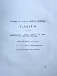 Lintelo de Geer, Bartholdus Jacobus - Oration 1871 | Fatorum academiae Rheno-traiectinae narratio [...]. Rectoraatsoverdracht Utrecht 1871 Lintelo de Geer.