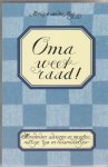 Mey,Monique van der - Oma weet raad!