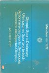 Lembke, Robert E. - München 1972 - Olympic Sports Dictionary