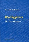 Meredith B. McGuire - Religion