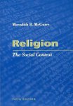 Meredith B. McGuire - Religion