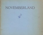Schuur, Koos. - Novemberland. Schuur, Koos. - Novemberland.