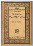 Scheffer, W. - das microscop