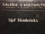 Henderickx, Sjef - Chac-Mool. 25 Tekeningen