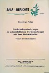 Philipp, Hans-Jürgen - Landschaftsveränderungen in uckermärkischen Dorfgemarkungen seit dem Hochmittelalter Philipp, Hans-Jürgen - Landschaftsveränderungen in uckermärkischen Dorfgemarkungen seit dem Hochmittelalter