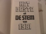 Uitgeverij de stem - Het beste uit de stem van 1981