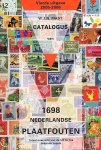 Mast, W.J.N. - 1698 plaatfouten in Nederlandse postzegels. Vierde uitgave. 2005-2006.