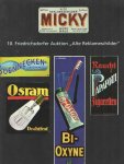 Auction catalogue - 10 Friedrichsdorfer Auktion Alte Reklameschilder
