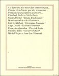Doove, Edith Vierget, Isabelle Bex, Florent - Als het ware niet meer dan ontmoetingen.../ Comme rien d'autre que des rencontres.../ Nothing else but encounters as it were