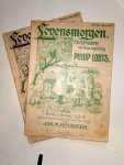 Loots, Philip: - Levensmorgen. Kinderliederen met piano-begeleiding door Philip Loots. Eerste - Tweede bundel. Op. 50-51