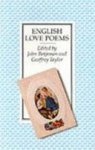 John Betjeman 48522,  Geoffrey Taylor 29320 - English Love Poems