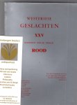 Raaphorst-Rood, C. en T. Prins - Westfriese Geslachten XXV, Overzicht van de Familie Rood