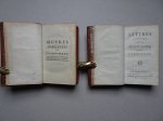 Rousseau, J.J.. - Oeuvres complettes de J.J. Rousseau. Mèlanges. Tome premier: "J.J. Rousseau, citoyen de Genève, a Christophe de Beaumont, archevêque de Paris, duc de St. Cloud, Pair de France, Commandeur de l'Ordre du St. Esprit, Proviseur de Sorbonne, etc." ...