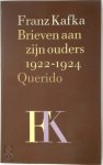 Franz Kafka 11322 - Brieven aan zijn ouders  1922-1924