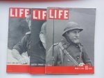 Redactie - Life magazine 1940 ( June, junemarch - Commander, Knudsen, talians army Chief, Poilu)