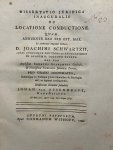 Assendelft, Johan van, uit 's-Gravenhage. - Dissertation legal 1749 | Dissertatio juridica inauguralis de locatione conductione [...] Leiden Conrad Wishoff 1749