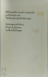 Frans Anton Janssen, Rob Delvigne - Bibliografie van de verspreide publicaties van Willem Frederik Hermans