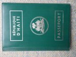  - PASSEPORT DE LA REPUBLIQUE D'HAITI