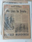 Redactie - Chicgoa Sun Time - He lies in state - 1963 - 25 nov