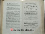 Edwards, Jonathan|Lodenstein, (Lodensteyn,) Jodocus van - Verhandeling over Gods laatste einde in de schepping der weereld. / Door Jonathan Edwards ... ; uit het Engelsch vertaald door M. van Werkhoven, ; en uitgegeeven, met eene voorrede, en aanteekeningen, door Cornelis Brem,  Waarbij:  Jodocus van...