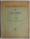 Stephan Wolfgang  herausgegeben - Nagels Musik-Archiv 35 Carl Phil Em Bach 1714-1788 Zwei Duos Für Flöte und Violine (Zwei Violinen oder andere Melodienstrumente)