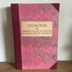  - CatAlogus der FRIESCHE TAAL EN LETTERKUNDE en overige FRIESCHE GESCHRIFTEN