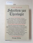 Rahner, Karl: - Schriften zur Theologie : Band III : Zur Theologie des geistlichen Lebens : (mit Schutzumschlag) :