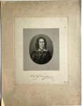 Sluyter, D.J. naar J.A. Ehnle. - Original print, lithography 19th century I Portret van schrijfster Anna Louisa Geertruida Bosboom-Toussaint (1812-1886) door D.J. Sluyter naar J.A. Ehnle,  gepubliceerd in de 19e eeuw, 1 p.
