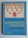Okkema, J.C. - Handleiding voor genealogisch onderzoek in Nederland