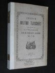 Willemstijn, H.P.  redactie - Indisch Militair Tijdschrift, maandelijkse uitgave van de Indische Krijgskundige Vereeniging