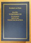 Poten, Bernhard von - Handwörterbuch der gesamten Militärwissenschaften - Vierter Band
