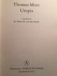 Maria H. van der Zeyde - Thomas More Utopia