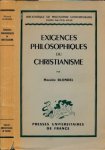 Blondel, Maurice - Exigences philosophiques du Christianisme Blondel, Maurice - Exigences philosophiques du Christianisme