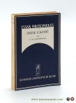 Steenberghen, Fernand van. - Dieu Caché. Comment savons-nous que Dieu existe ?