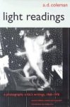 A. D. Coleman - Light Readings