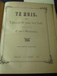 Lindenhout, J van 't, en anderen - Tehuis  ; Tijdschrift voor het volk zestiende jaargang 1890
