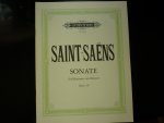 Saint-Saens, Camille - Sonate fur Klarinette in B und Klavier; Op. 167
