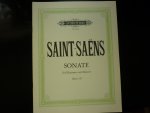 Saint-Saens, Camille - Sonate fur Klarinette in B und Klavier; Op. 167