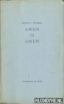 Veltman, Martin A. - Amen is amen