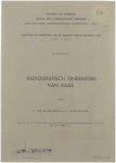 X. Van Allemeersch R. Devogelaere - Radiografisch onderzoek van kaas
