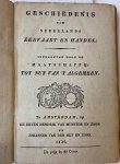 [Blaupot ten Cate, S.], - Geschiedenis van Nederlands zeevaart en handel, uitgegeven door de My. tot Nut van 't Algemeen, Amsterdam 1836, 175 pag.