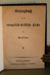 NN - Gesangbuch für die evangelisch-christliche Kirche in Nassau.