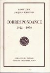 André Gide, Jacques Schiffrin - Correspondance 1922 - 1950